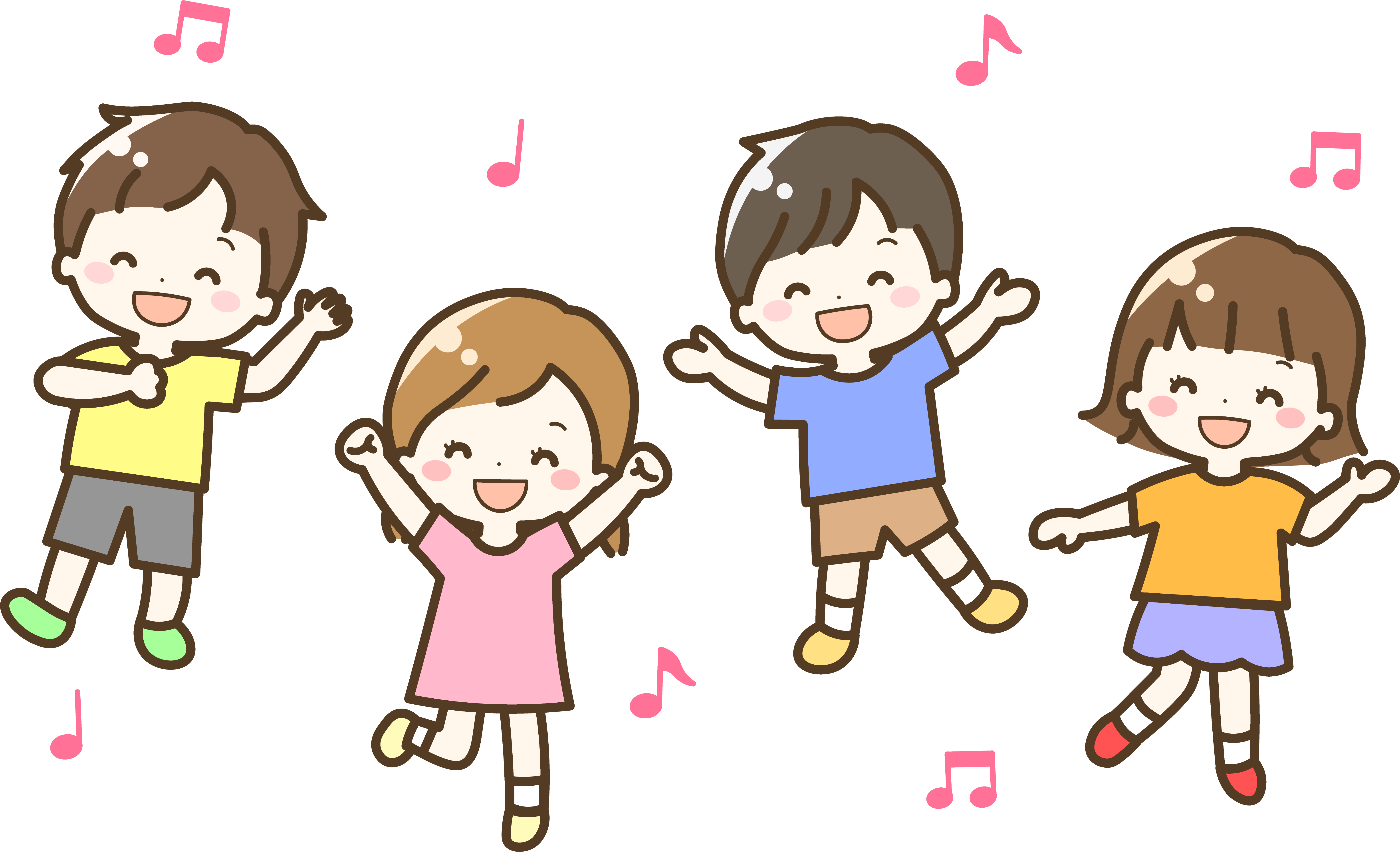 音楽をつかったリズム遊び